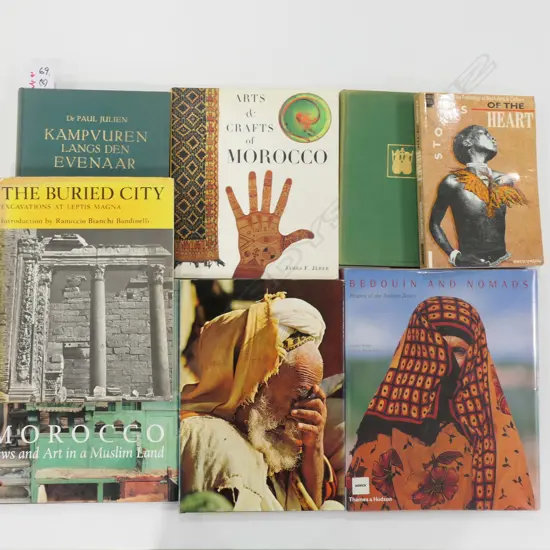 EIGHT PUBLICATIONS: NORTH AFRICAN ART & DESIGN